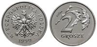 Polska, 2 grosze, 1990