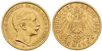 20 marek 1909/A, złoto 7.96 g