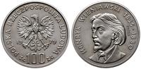 100 złotych 1979, Warszawa, PRÓBA, NIKIEL, Henry