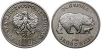 100 złotych 1983, Warszawa, PRÓBA, NIKIEL, Ochro