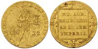 dukat 1828/B, Bruksela, złoto 3.50 g