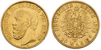 10 marek 1876/G, złoto 3.92 g