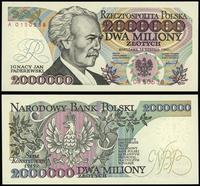 2.000.000 złotych 14.08.1992, seria A 0150538, n