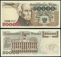 50.000 złotych 16.11.1993, seria S 5690259, pięk