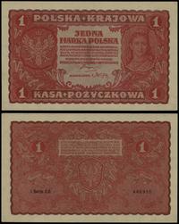 1 marka polska 23.08.1919, seria I-CD 448315, pi