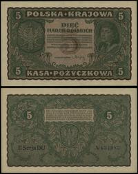5 marek polskich 23.08.1919, seria II-DU 634083,