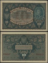 10 marek polskich 23.08.1919, seria II-P 669639,