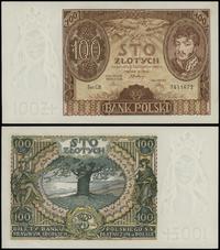 100 złotych 9.11.1934, seria CB 7611072, małe za