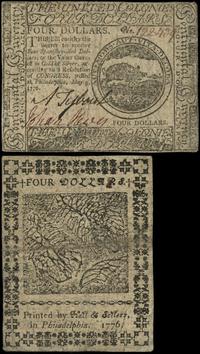 Stany Zjednoczone Ameryki (USA), 4 dolary, 9.05.1776