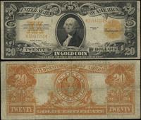 20 dolarów 1922, seria K30447058, podpisy Speelm