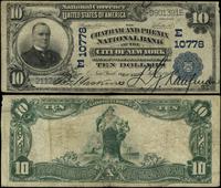 10 dolarów 18.09.1915, seria D901391E, podpisy T