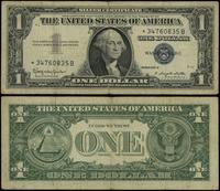 1 dolar 1957B, seria *34760835B, podpisy Granaha