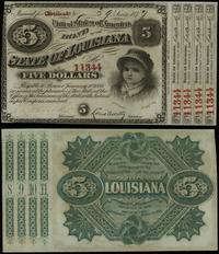 obligacja na 5 dolarów 1879, numeracja 39, ze st