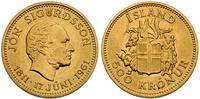 500 koron 1961, złoto 8.96 g