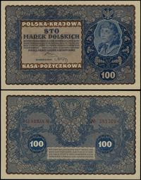 100 marek polskich 23.08.1919, seria IJ-M, numer