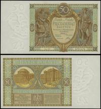 50 złotych 1.09.1929, seria DF, 6791476, nieświe