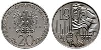 20 złotych 1980, Warszawa, 1905 - Łódź, wypukły 