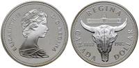 1 dolar 1982, Regina, srebro próby 500, 23.36 g,
