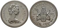 1 dolar 1971, British Collumbia, srebro próby 50