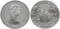 1 dolar 1989, Rzeka Mackenzie, srebro próby 500,