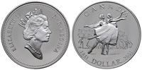 1 dolar 2001, Balet, srebro próby 925, 25.28 g, 
