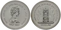 1 dolar 1977, Srebrny Jubileusz , srebro próby 5