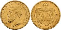 20 lei 1890, złoto 6.43 g
