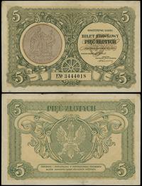 5 złotych 1.05.1925, seria E, numeracja 3444018,