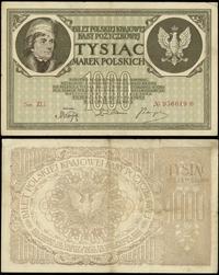 1.000 marek polskich 17.05.1919, seria ZU., nume