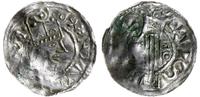 denar 1002-1024, Aw: Popiersie w wysokiej koroni
