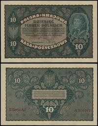 10 marek polskich 23.08.1919, seria II-AJ 344402
