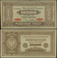 50.000 marek polskich 10.10.1922, seria O 373816