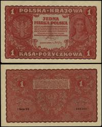 1 marka polska 23.08.1919, seria I-CD 448322, mi