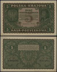 5 marek polskich 23.08.1919, seria II-DU 634065,