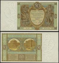 50 złotych 1.09.1929, seria DF 6791465, zagniece