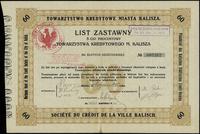 Polska, 5 % list zastawny na 60 złotych, 1.01.1925