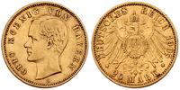 20 marek 1905, złoto 7.95 g, J. 200
