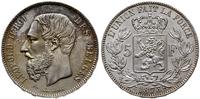 5 franków 1870, Bruksela, piękne, De Mey 93
