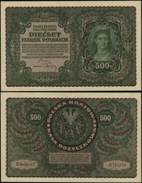 500 marek polskich 23.08.1919, seria II-AT, nume