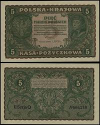 5 marek polskich 23.08.1919, seria II-Q 866330, 