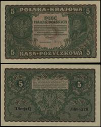 5 marek polskich 23.08.1919, seria II-Q 866329, 