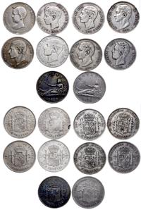Hiszpania, zestaw: 10 x 5 peso