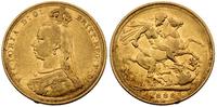funt 1883/S, Sydney, złoto 7.91 g