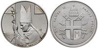 srebrny medal z papieżem Janem Pawłem II projekt