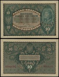 10 marek polskich 23.08.1919, seria II-DQ 962761