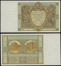 50 złotych 1.09.1929, seria DF 6791470, piękne, 