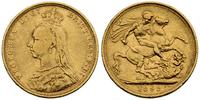 funt 1893, Londyn, złoto 7.92 g