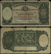 1 funt bez daty (1938), seria P/75, numeracja 28