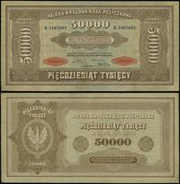 50.000 marek polskich 10.10.1922, seria K 346760