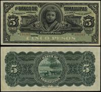 5 peso bez daty (1914), seria H 191101, bez podp